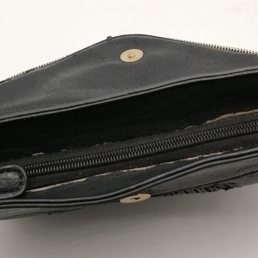 Urban Expressions Purse Womens Black M Handbag  Zip & Snap Close Double Straps - Picture 11 of 13